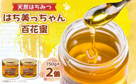 天然はちみつ「はち美っちゃん」 百花蜜 150g×2個【1364864】兵庫県尼崎市6000鍋セット・総菜・加工食品ジャム・はちみつ