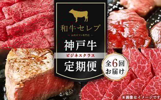 <毎月定期便>和牛セレブの神戸牛定期便「ビジネスクラス」全6回【4005286】兵庫県尼崎市301000肉牛肉