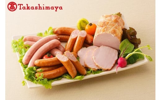 〈札幌バルナバハム〉ロースハム・ウインナー【高島屋選定品】北海道札幌市15000肉加工肉(ハム・ソーセージ等)