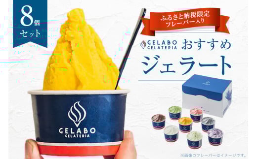 《札幌市ふるさと納税 限定 フレーバー入り!》 ジェラート 8個 セット 食べ比べ ショコラ ティラミス マンゴー ブルーベリー チーズ 北海道産 じゃがいも 山中牧場ミルク ヨーグルト さっ