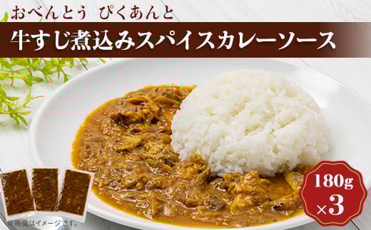 牛すじ煮込みスパイスカレーソース(3食セット)【1552929】愛知県安城市11000肉その他 肉