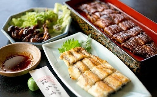 三河一色産 鰻3種バラエティーセット (蒲焼、白焼、肝焼) うなぎ処はちすか 国産 日本料理 うなぎ 蒲焼 白焼き 肝 真空 冷蔵 大きい 白だし かつおぶし 出汁 うな丼 うな重 ひつまぶし セッ