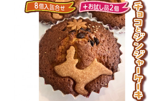 チョコとジンジャーケーキ8個入詰合せ+お試し品2個 ※着日指定不可奈良県橿原市12000菓子・スイーツ焼き菓子