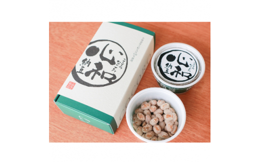 納豆セット (2)<心和(70g×2パック)×4セット>【1212764】愛知県岡崎市15000鍋セット・総菜・加工食品その他 鍋セット・総菜・加工食品