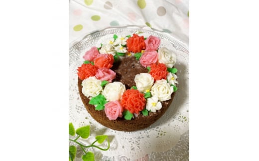 あんフラワーケーキ 5号【1321035】愛知県岡崎市19000菓子・スイーツケーキ・カステラ