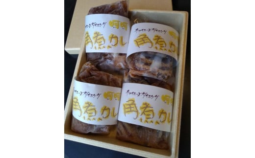 チャイニーズダイニング呵呵 名物 豚の角煮(カレー)4パック入り愛知県名古屋市23000肉豚肉