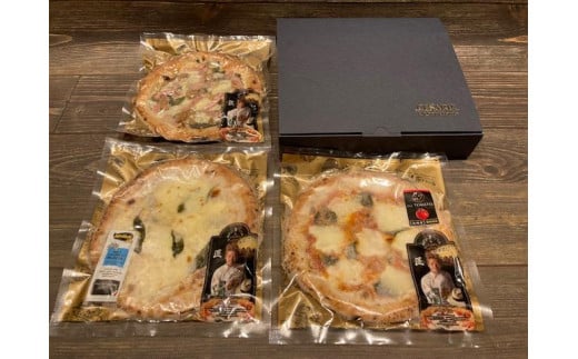 世界チャンピオンのお店 100%手焼き 冷凍ナポリピッツァ 3枚セット愛知県名古屋市16000鍋セット・総菜・加工食品その他 鍋セット・総菜・加工食品