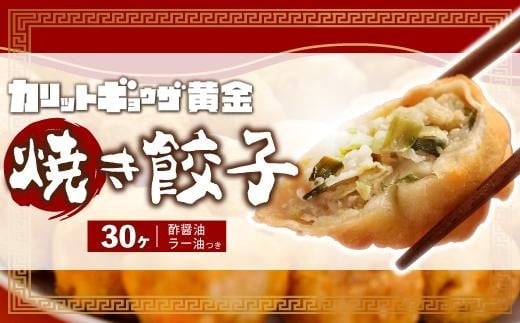 カリットギョウザ焼き餃子冷凍30個 ジューシー愛知県名古屋市8000肉その他 肉