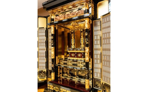 伝統的工芸品「名古屋仏壇」※世界でたった1つのお仏壇をオーダーメイド( 30号サイズ同等品)愛知県名古屋市35000000衣類・装飾品・工芸品その他 装飾品・工芸品