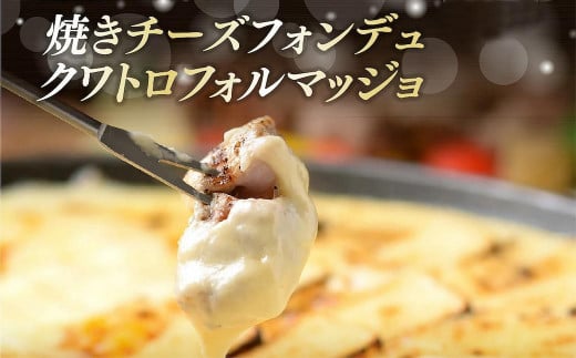 4種類のチーズをトッピングした焼きチーズフォンデュ愛知県名古屋市10000卵・乳製品チーズ
