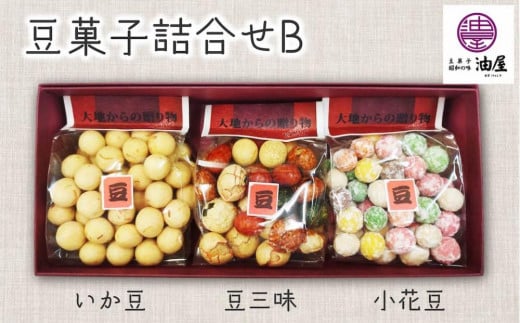 昭和時代の贈り物「豆菓子の贅沢」詰合せB(いか豆、豆三昧、小花豆)愛知県名古屋市5000菓子・スイーツその他 和菓子