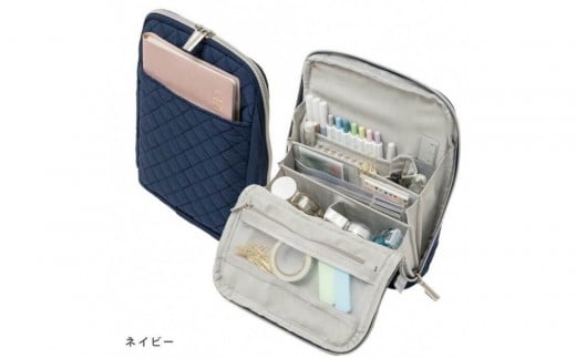 Y-Style 手帳が入るペンケース Mサイズ【ネイビー】愛知県名古屋市14000雑貨・日用品文房具
