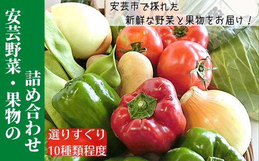安芸野菜 果物 詰め合わせ 野菜 果物盛り合わせ 季節 特産品 地元 新鮮 おいしい 贈答用 ギフト 安芸駅ぢばさん市場 高知県 特産 旬 農産物 お土産 フルーツ 野菜セット 産直 詰合せ 安芸市