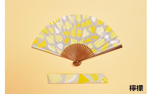 【みのや扇舗】/fan/fun扇子(小サイズ:檸檬)京都府京都市15000衣類・装飾品・工芸品その他 装飾品・工芸品