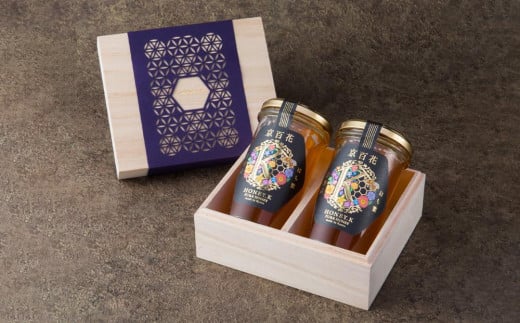 【HONEY.K】《土からつくる京都生蜂蜜》京百花 木箱(250g×2本入り)京都府京都市18000鍋セット・総菜・加工食品ジャム・はちみつ