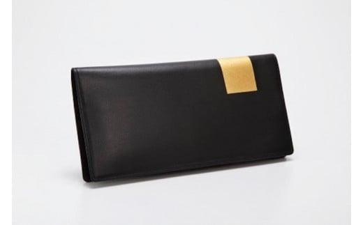 【金箔押 山村】Byobu 長財布(墨色)京都府京都市77000衣類・装飾品・工芸品財布