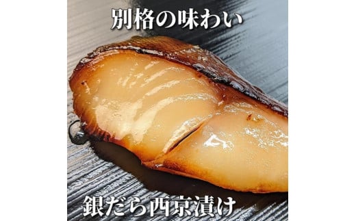 【京の魚匠 ぼんち】〈別格の味わい〉特選銀だら西京漬け4切れ詰め合わせ京都府京都市14000魚介・海産物その他 魚介・海産物