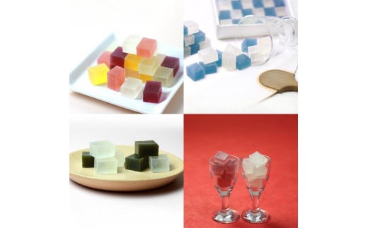 【鶴屋光信】琥珀糖4種セット京都府京都市15000菓子・スイーツその他 和菓子