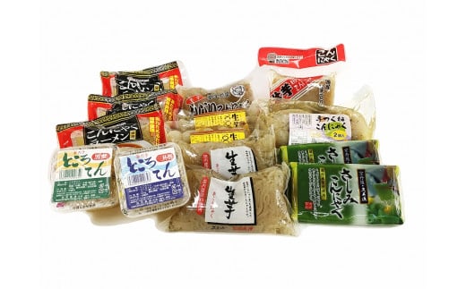 国産生芋100%【生芋こんにゃく】大文字こんにゃくセット 生芋てつくねこんにゃく・四万十川さしみ板こんにゃく・小玉こんにゃく・こんにゃくラーメンなど こんにゃく麺 AM00042京都