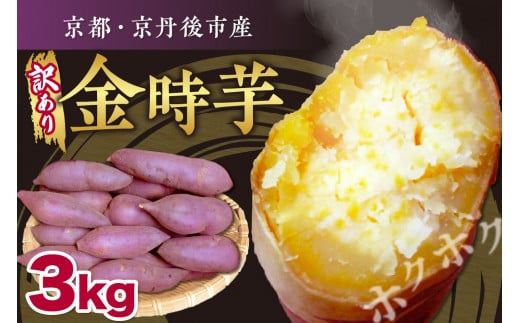 【先行予約】京都京丹後産さつまいも 訳あり 土付き 金時芋 3kg(2025年11月中旬〜発送) 芋 国産 京丹後産 サツマイモ 薩摩芋 サツマ芋 さつま芋 きんとき 訳あり ふるさと納税 先行予約 ふ