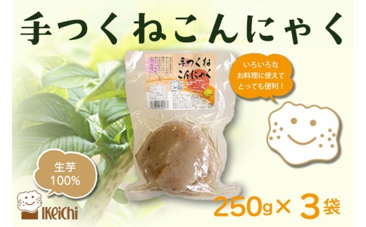手つくねこんにゃく 250g×3袋 AM00687京都府京丹後市5000鍋セット・総菜・加工食品その他 鍋セット・総菜・加工食品