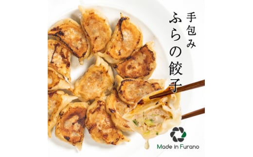 <メイドインフラノ認定品>手包みふらの餃子 880g(20個入り)【1398359】北海道富良野市14000鍋セット・総菜・加工食品総菜