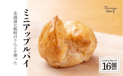 北海道産りんごをたっぷり!一口サイズで食べやすい!サクサクのミニアップルパイ16個セット ふるさと納税 人気 おすすめ ランキング アップルパイ ミニアップルパイ ミニ 北海道産リン