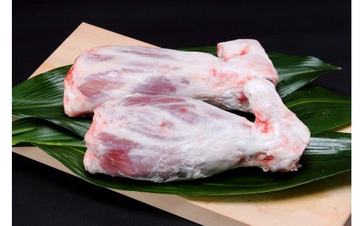 北海道産豚肉「ゆめの大地」【スネ肉】(1.2kg前後)北海道新冠町13000肉豚肉