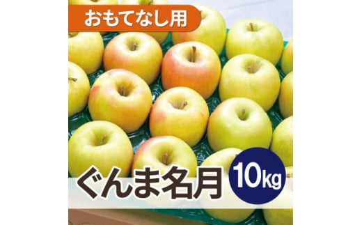 <26年4月より順次発送>平均糖度13度以上! ぐんま名月 約10kg おもてなし用  クール便【1610321】青森県黒石市28000果物・フルーツりんご・梨