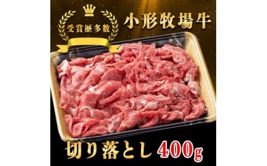 <牛匠 小形牧場牛>切り落とし 400g【1629354】岩手県10000肉牛肉