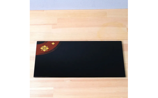 秀衡塗 盛皿 菓子器 秀衡プレート(長方形)黒 / 漆器 食器 プレート 漆塗 うるしぬり 手塗り 木製 伝統工芸品 和 お正月 高級 結婚 新築祝い お祝い 贈答 贈り物 プレゼント ギフト 香典返し