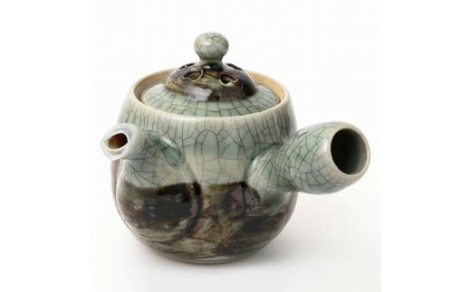 大堀相馬焼 松永窯 二重急須福島県浪江町19000衣類・装飾品・工芸品その他 装飾品・工芸品