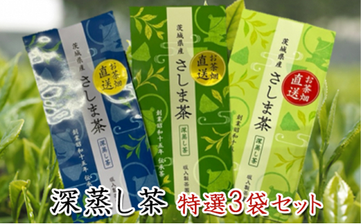 特選さしま茶 お茶茨城県常総市12000お茶・飲料お茶
