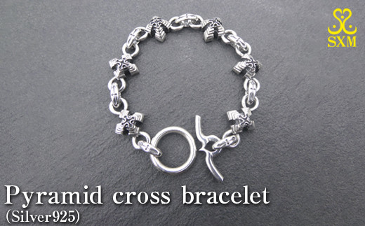 Pyramid cross bracelet茨城県常総市179000衣類・装飾品・工芸品アクセサリー