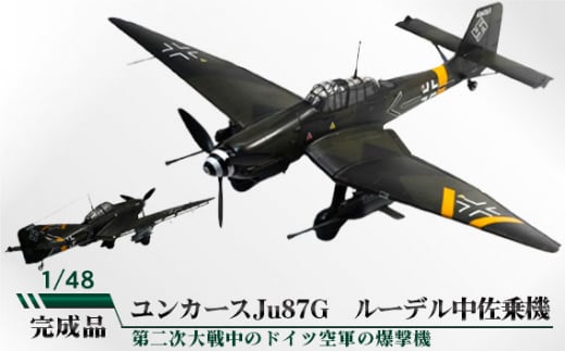 No.793 ユンカースJu87G ルーデル中佐乗機 1/48 / 模型 完成品 柏木崇男 茨城県茨城県坂東市120000雑貨・日用品おもちゃ・ぬいぐるみ