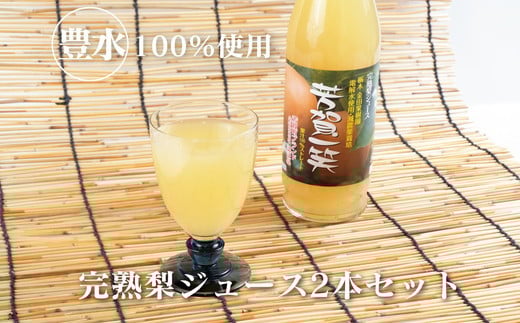 梨ジュース2本セット≪ナシジュース 果汁100% なし ナシ フルーツ 果物 ギフト 贈り物≫◇栃木県芳賀町9100お茶・飲料果汁・野菜飲料