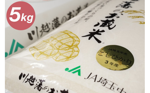 【令和7年産】 5kg 特別栽培米 彩のきずな 白米 精米 川越藩のお蔵米(彩のきずな100%精米品) 有機肥料 低農薬 2025年産 埼玉県 川島町埼玉県川島町19000米・パン白米