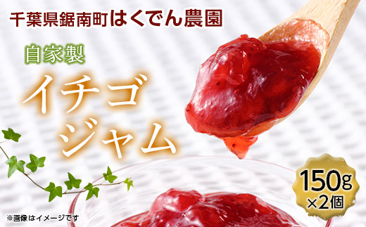 はくでん農園のイチゴジャム 150g×2個 F22X-079千葉県鋸南町6000鍋セット・総菜・加工食品ジャム・はちみつ