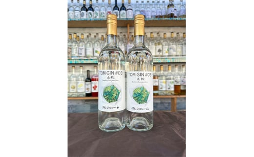 「板橋のいっぴん」サンショウ香る クラフトトムジン 700ml×2本セット<24012005>【1585197】東京都板橋区50000酒・アルコールウイスキー・洋酒・リキュール