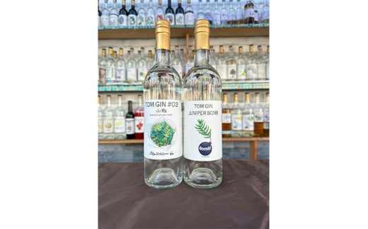 「板橋のいっぴん」TWSC2024金賞受賞クラフトジン(トムジン)計2本セット<24012003>【1585190】東京都板橋区49000酒・アルコールウイスキー・洋酒・リキュール