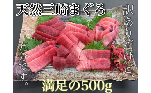 <訳あり>三崎まぐろ中トロ・赤身お刺身セット合計500g M005-011-01神奈川県三浦市14000魚介・海産物鮮魚