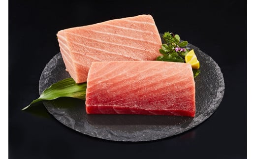 料亭の味をご自宅で、マグロの目利き名人宮川輝雄が送る 逸品のマグロ 中トロ&大トロ M071-003神奈川県三浦市60000魚介・海産物鮮魚