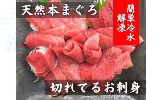 <切れてるお刺身>天然本まぐろ中トロ★簡単冷水解凍★ M005-016神奈川県三浦市12000魚介・海産物鮮魚