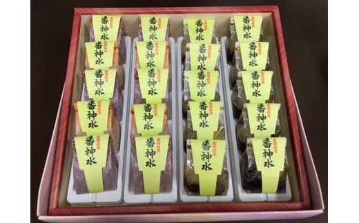 番神水(ゼリー)詰合せ20ケ入|梅 栗かのこ 贈答 デザート 柑橘類 特産品 ※離島への配送不可神奈川県座間市14000菓子・スイーツその他 和菓子