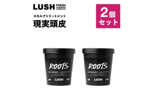 LUSH (ラッシュ) 現実頭皮 スカルプトリートメント 225g 2個セット【1664257】神奈川県愛川町21000雑貨・日用品化粧水・乳液・美容品