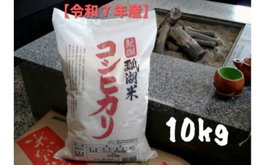 【令和7年産新米】新潟産 コシヒカリ 「瓢湖米」 10kg 11月上旬より順次発送予定 米 こめ コメ 精米 白米 新潟県 阿賀野市 1N15035新潟県阿賀野市35000米・パン白米
