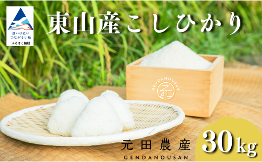 コシヒカリ 精米 30s お米 白米 小松市 石川県 こしひかり【元田農産】石川県小松市108000米・パン白米
