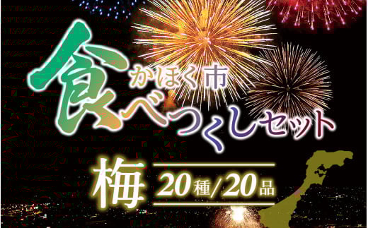 かほく市食べつくしセット 梅石川県かほく市300000果物・フルーツマスカット・ぶどう