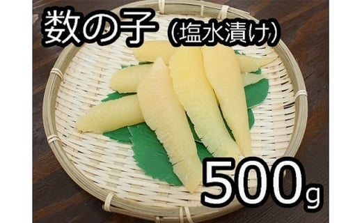数の子(塩水漬け) 500g福井県越前市10000魚介・海産物明太子・その他魚卵