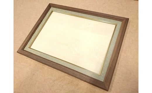 越前箪笥職人が作る黒胡桃の賞状額(大賞サイズ)福井県越前市97000衣類・装飾品・工芸品その他 装飾品・工芸品